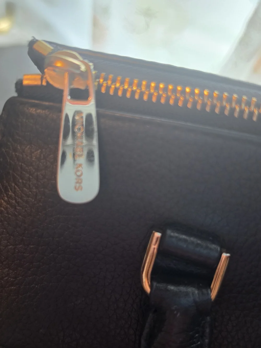 Michael Kors Black Vanna Satchel